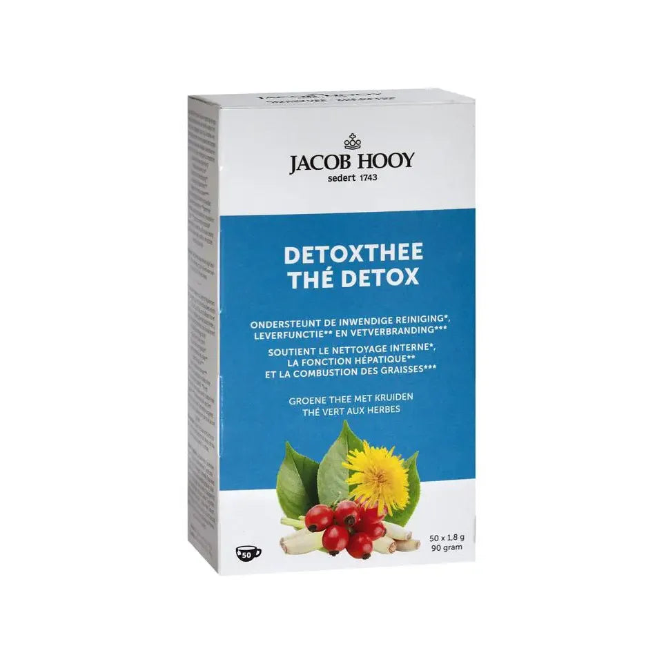 Jacob Hooy Detox thee 50 zakjes