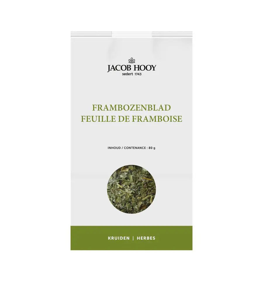 Jacob Hooy Frambozenblad 80 gram