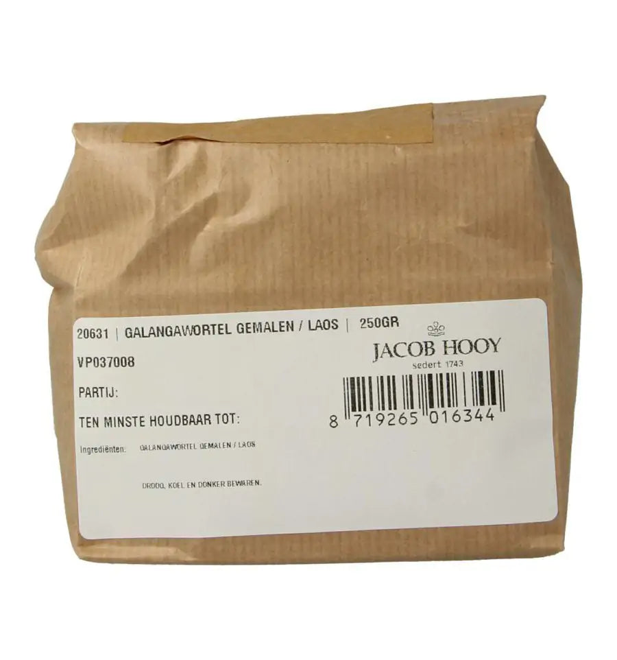 Jacob Hooy Galangawortel gemalen/laos 250 gram