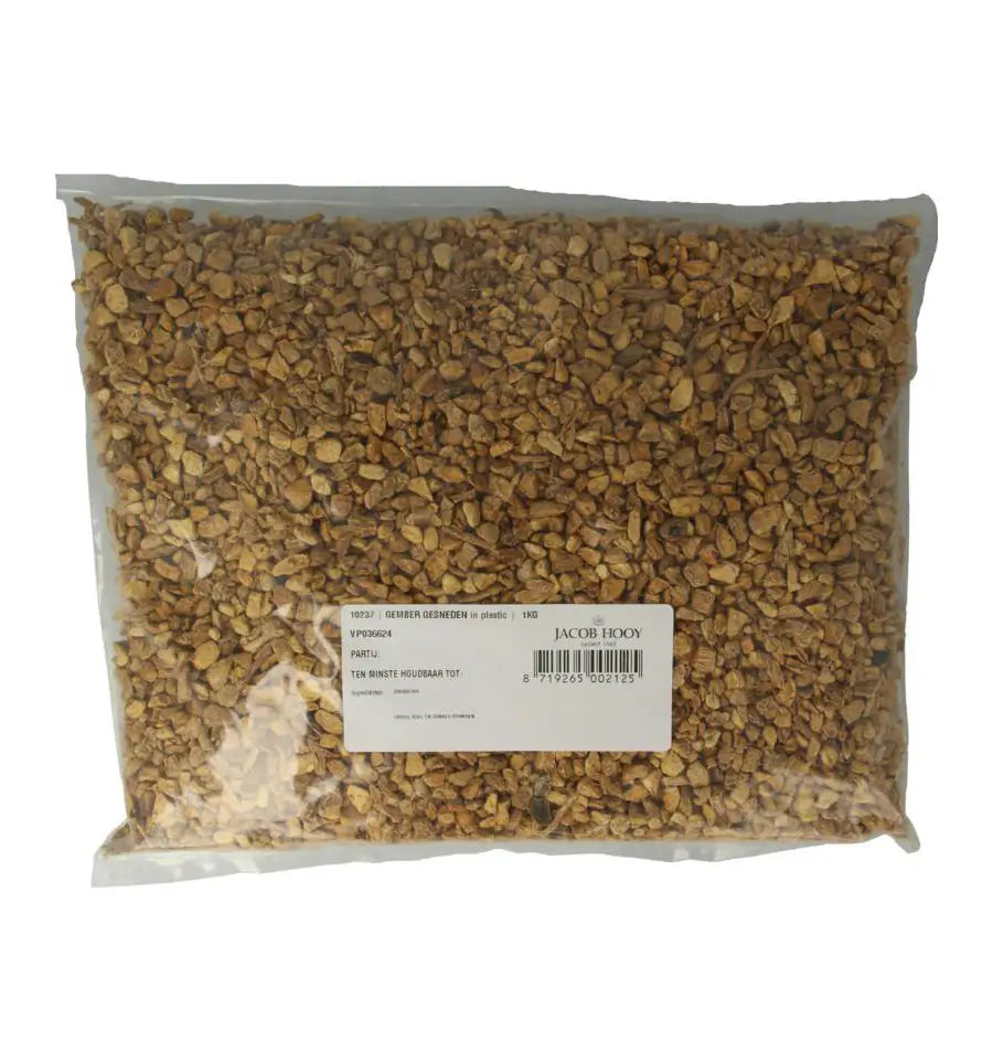 Jacob Hooy Gember geschild gesneden 1 kg