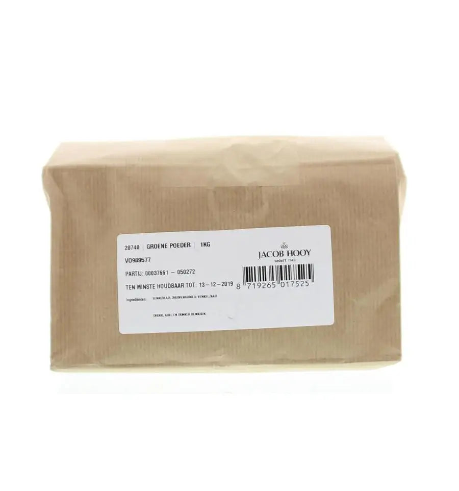 Jacob Hooy Groene poeder 1 kg