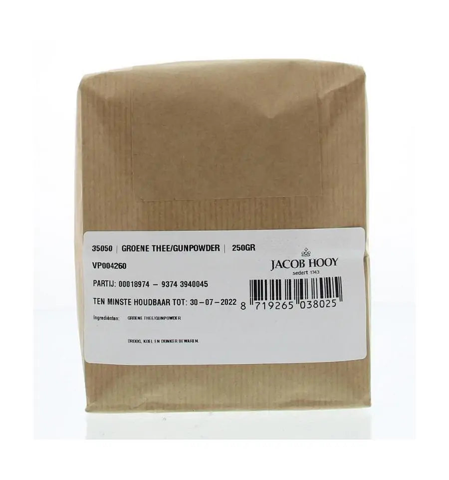 Jacob Hooy Groene thee / gunpowder 250 gram