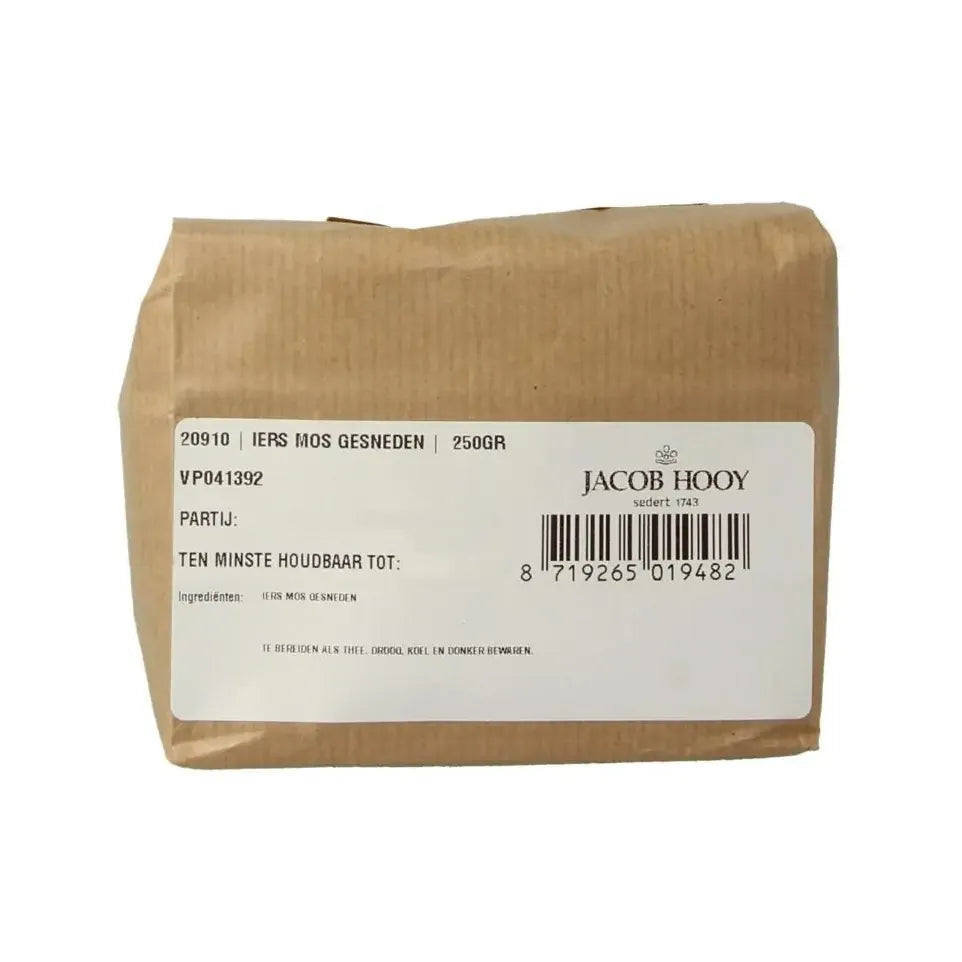 Jacob Hooy Iers Mos gesneden 250 gram