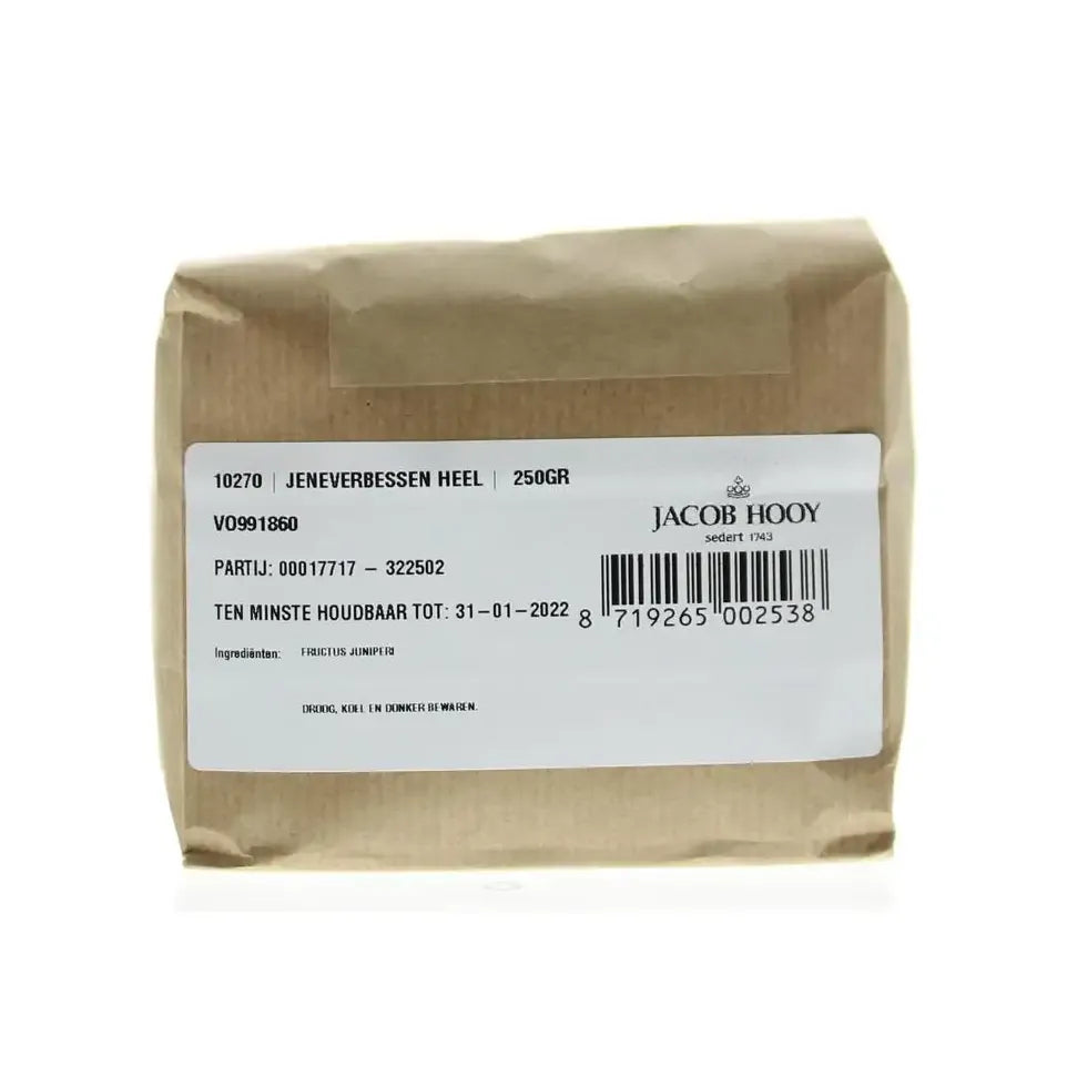 Jacob Hooy Jeneverbessen normale kwaliteit 250 gram