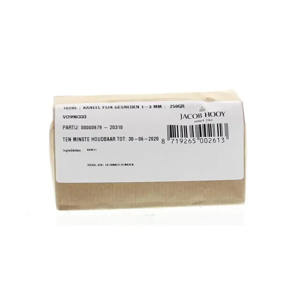 Jacob Hooy Kaneel fijn gesneden 250 gram