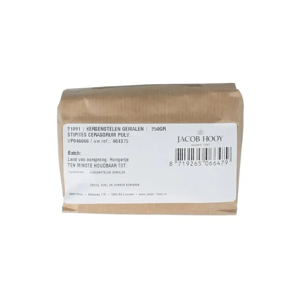 Jacob Hooy Kersenstelen gemalen 250 gram