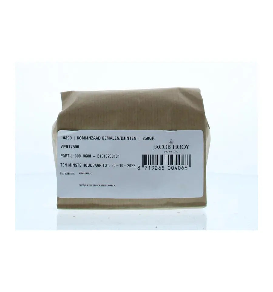 Jacob Hooy Komijnzaad gemalen/djinten 250 gram