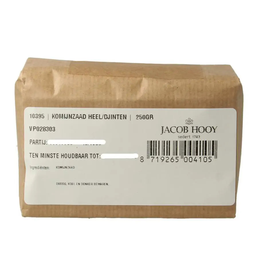 Jacob Hooy Komijnzaad heel/djinten 250 gram