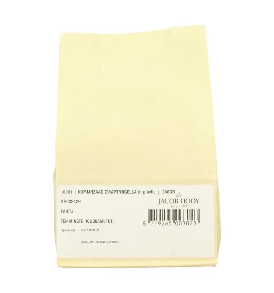 Jacob Hooy Komijnzaad zwart 250 gram