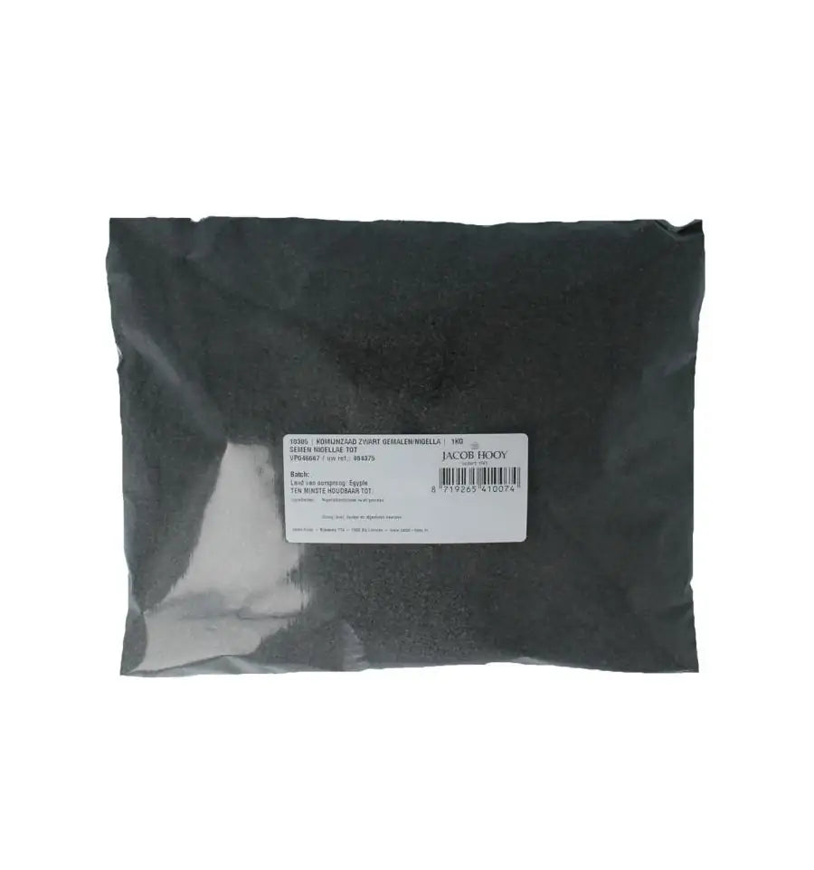 Jacob Hooy Komijnzaad zwart gemalen 1 kg (afbeelding 2)