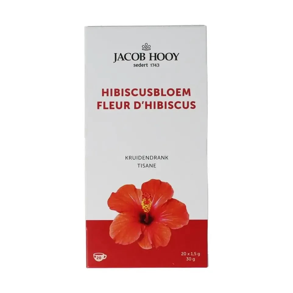 Jacob Hooy Kruidendrank hibiscus 20 zakjes
