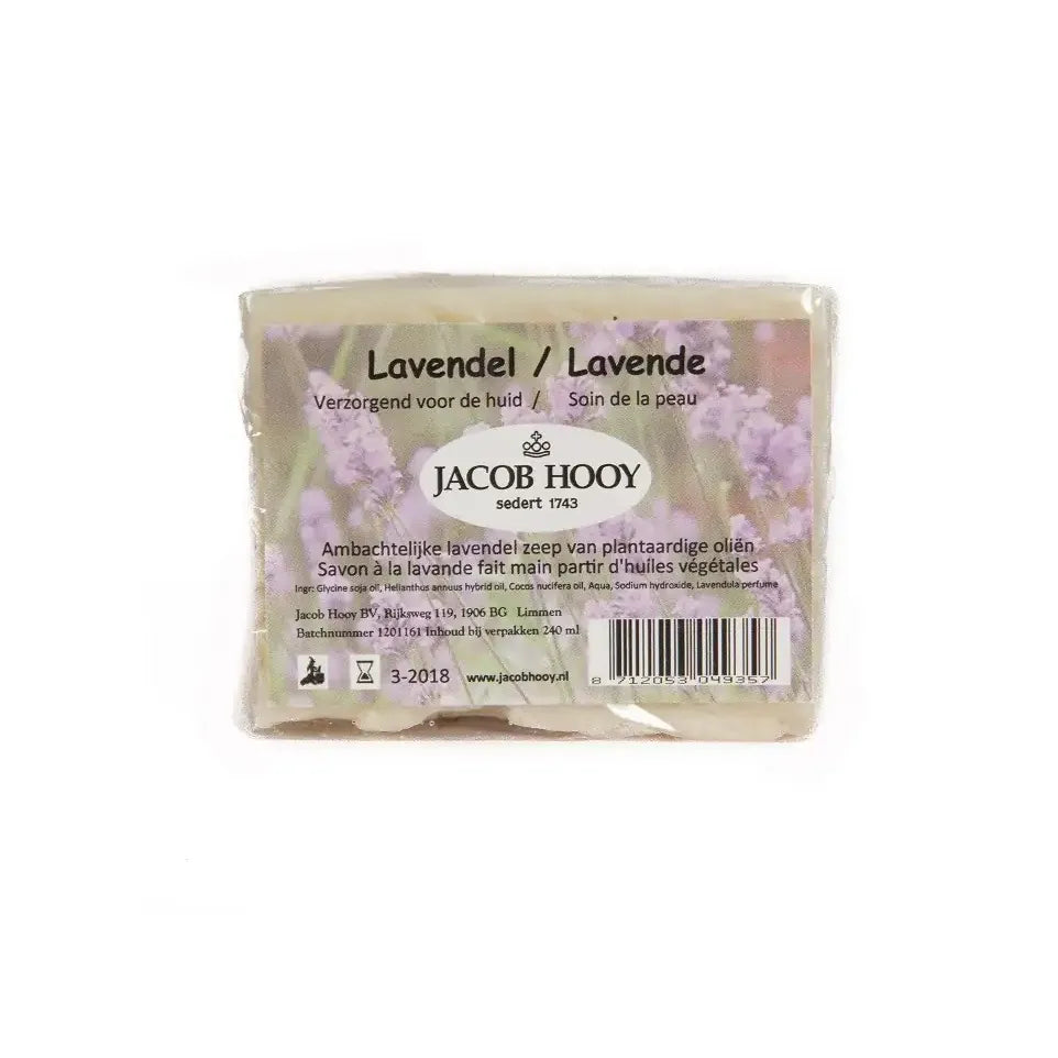 Jacob Hooy Lavendel zeep niet vloeibaar 240 ml