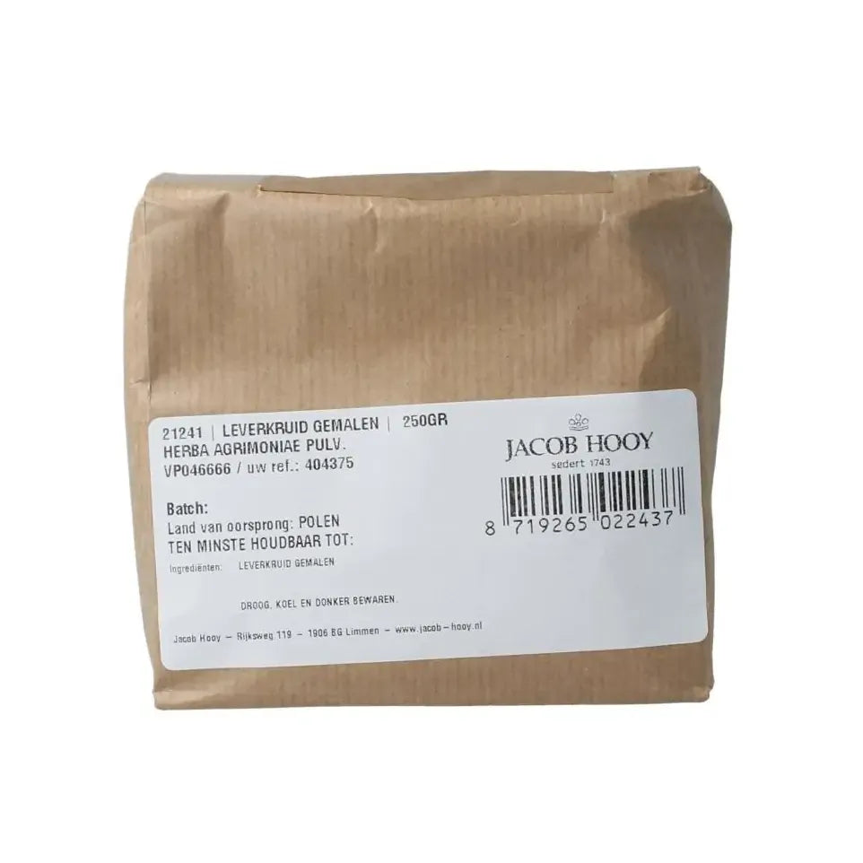 Jacob Hooy Leverkruid gemalen 250 gram