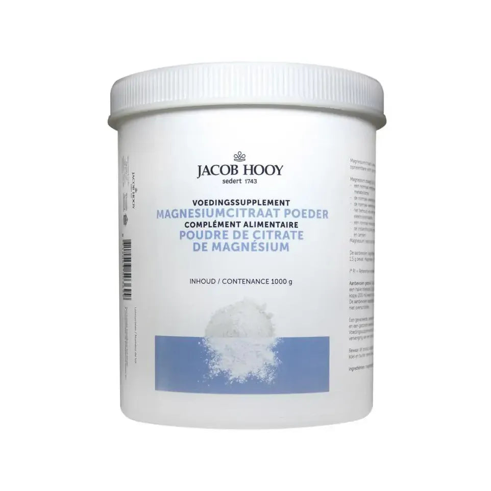 Jacob Hooy Magnesiumcitraat poeder 1 kg