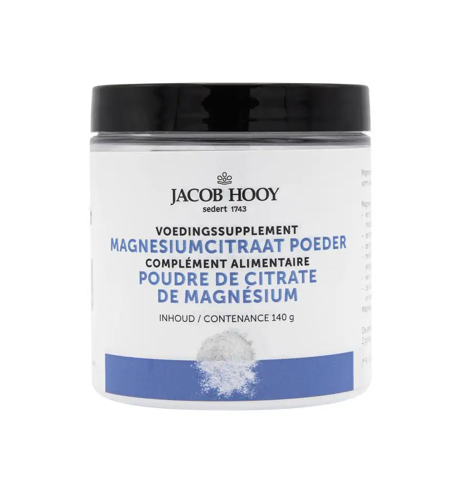 Jacob Hooy Magnesiumcitraat poeder 140 gram