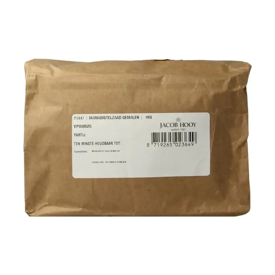 Jacob Hooy Mariadistelzaad gemalen 1 kg