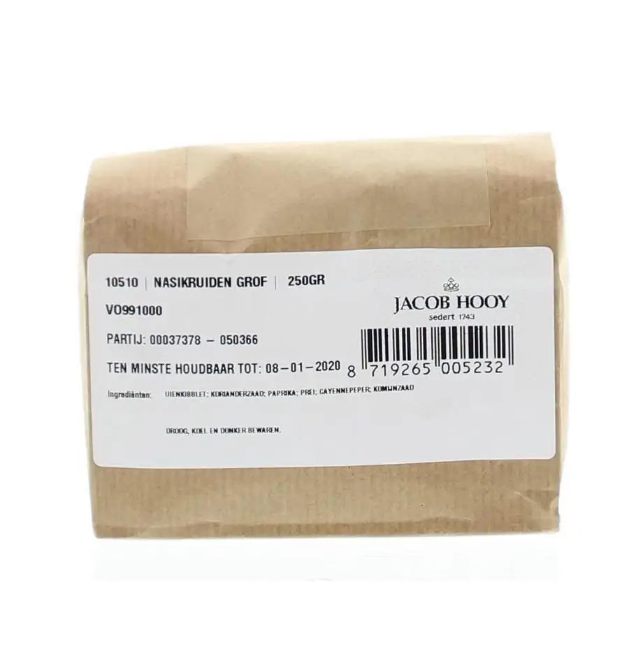 Jacob Hooy Nasikruiden grof 250 gram