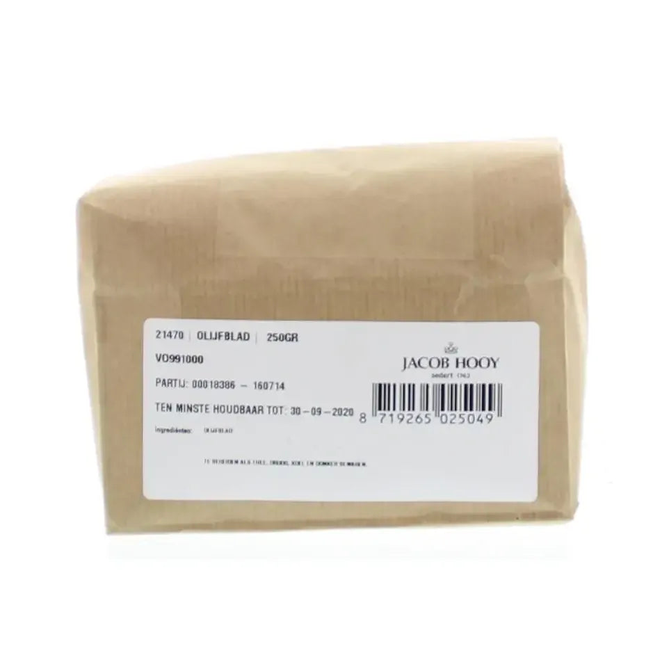 Jacob Hooy Olijfblad gesneden 250 gram