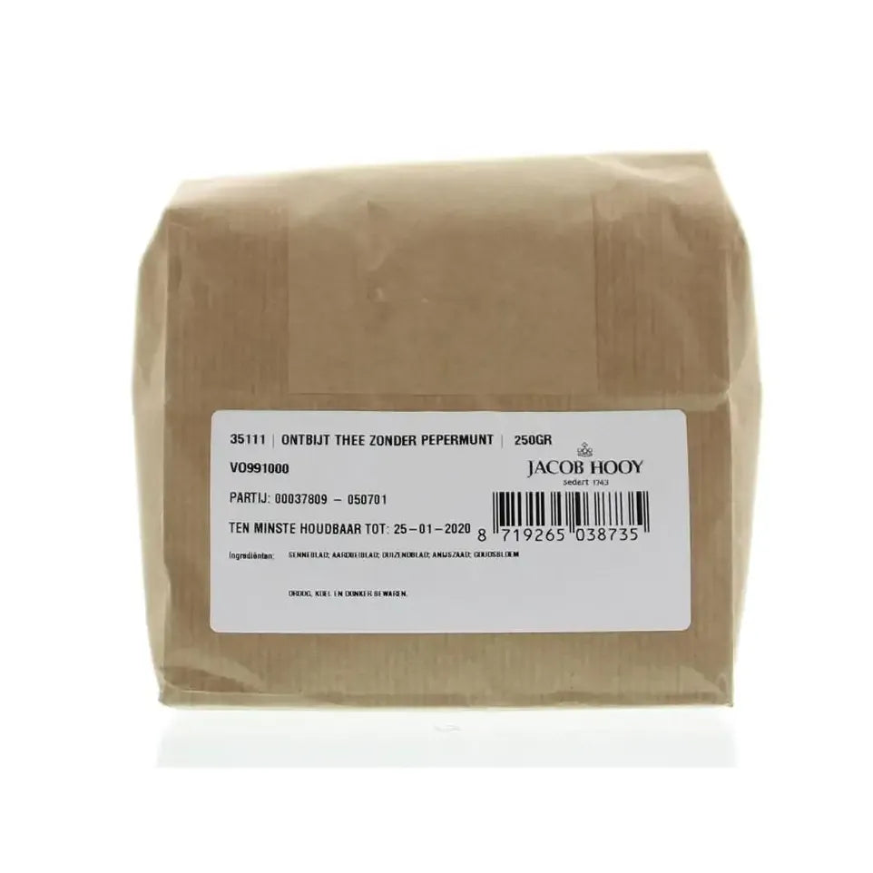 Jacob Hooy Ontbijtthee zonder pepermunt 250 gram