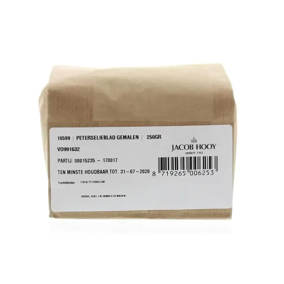 Jacob Hooy Peterselieblad gemalen 250 gram