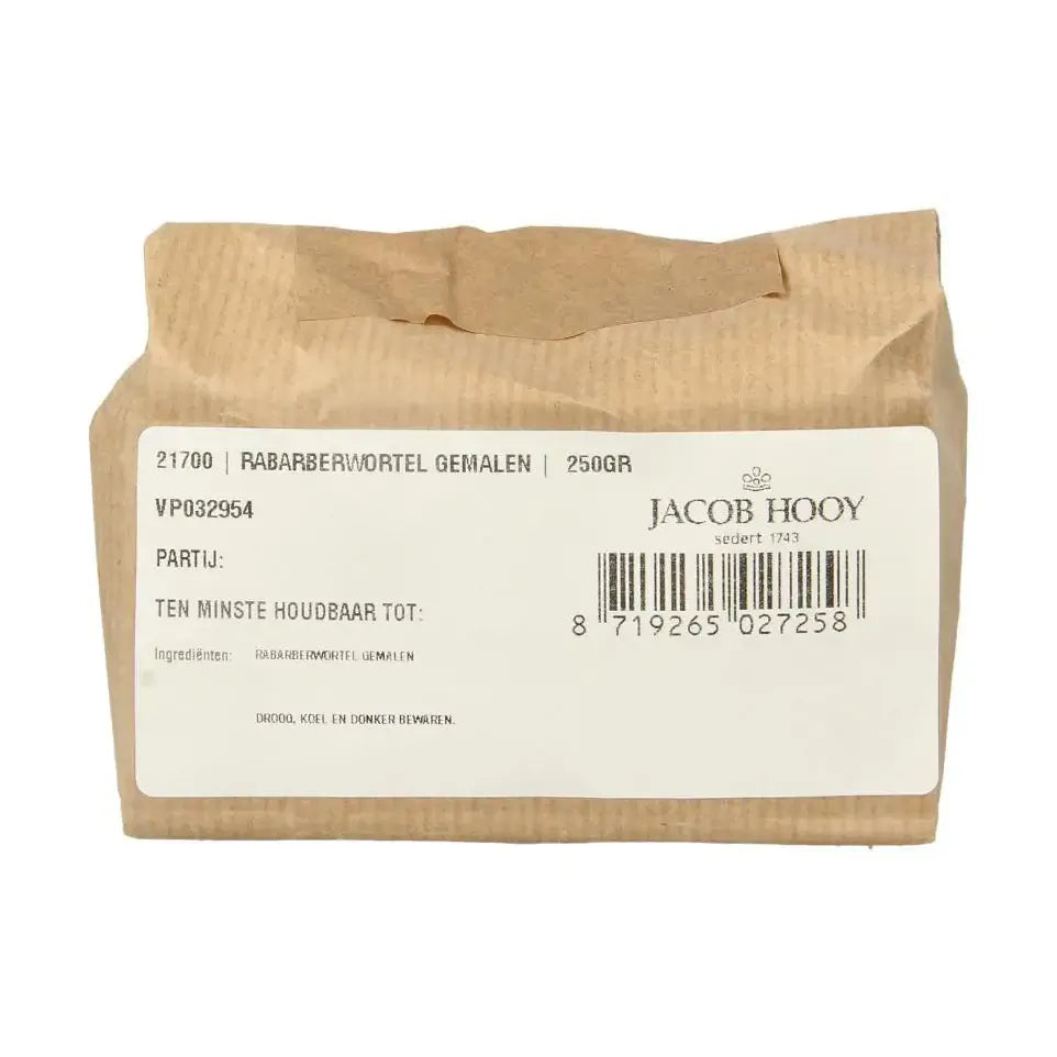 Jacob Hooy Rabarberwortel gemalen 250 gram