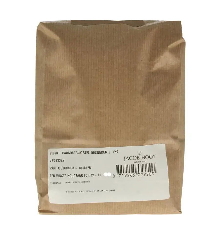 Jacob Hooy Rabarberwortel gesneden 1 kg
