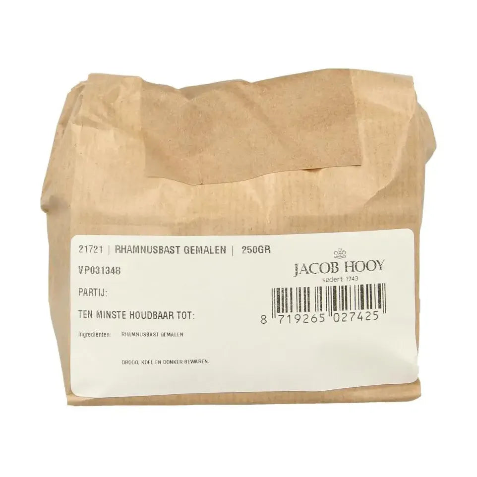 Jacob Hooy Rhamnusbast vuilboombast gemalen 250 gram