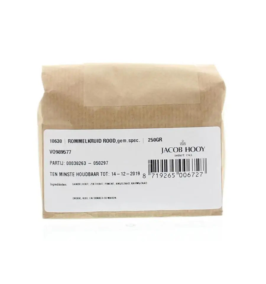 Jacob Hooy Rommelkruid rood 250 gram