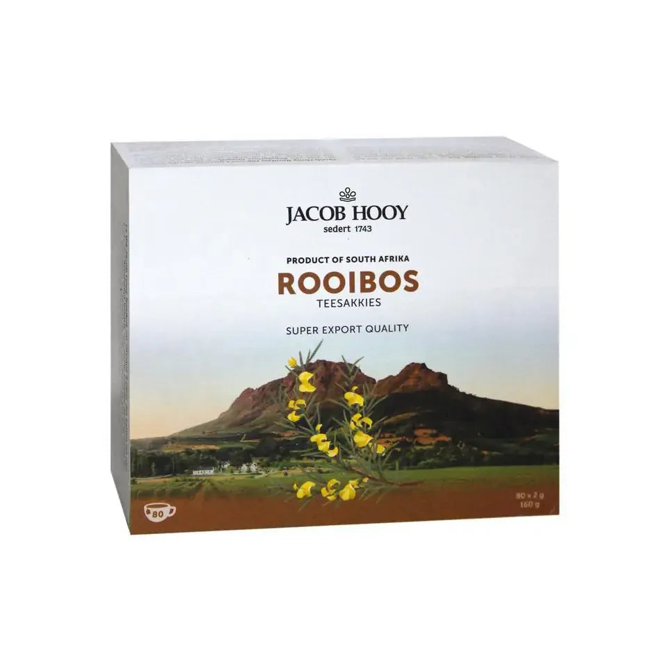 Jacob Hooy Rooibosthee sakkies 80 zakjes