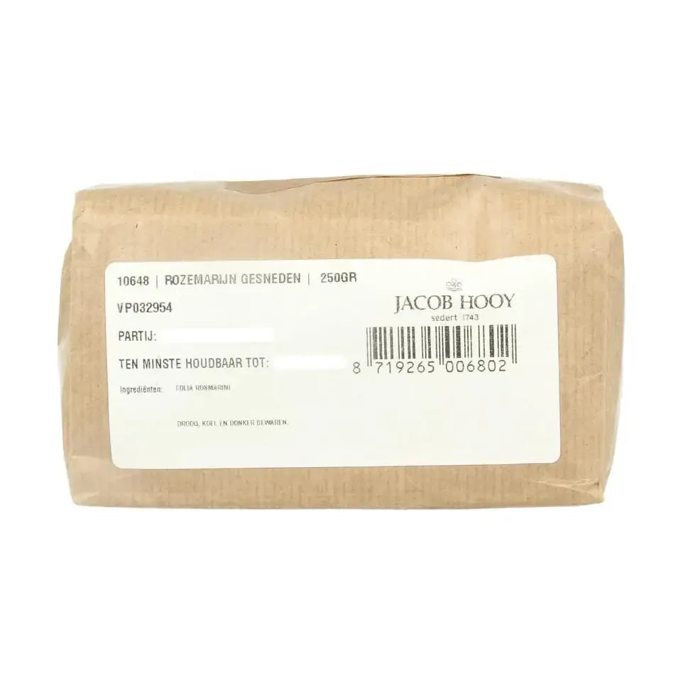 Jacob Hooy Rozemarijn gesneden 250 gram