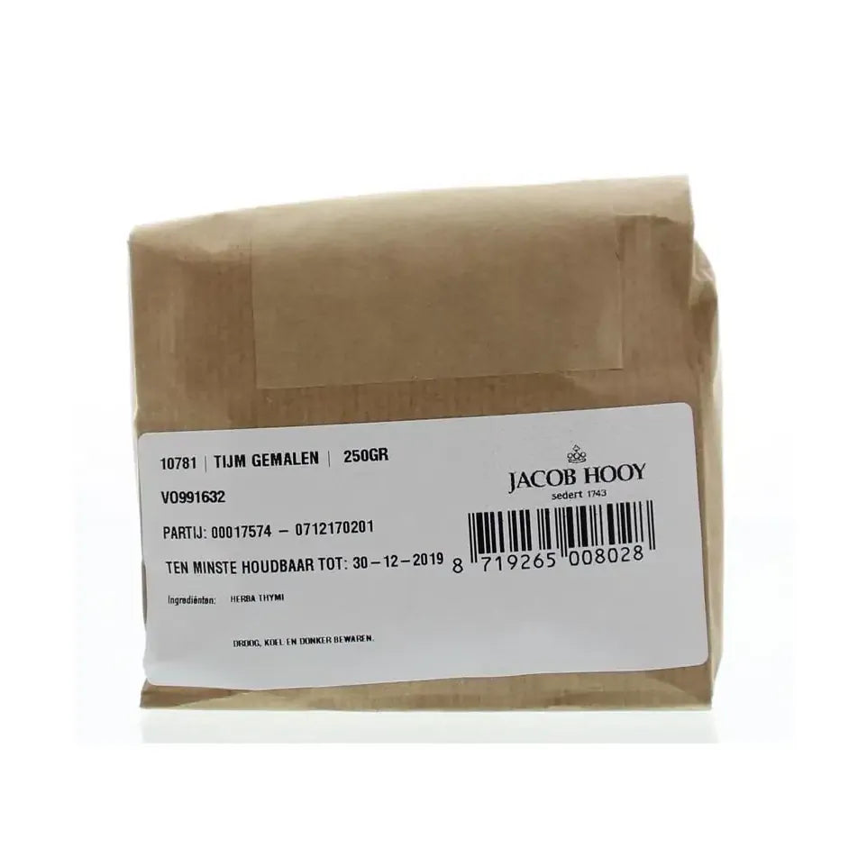 Jacob Hooy Tijm gemalen 250 gram