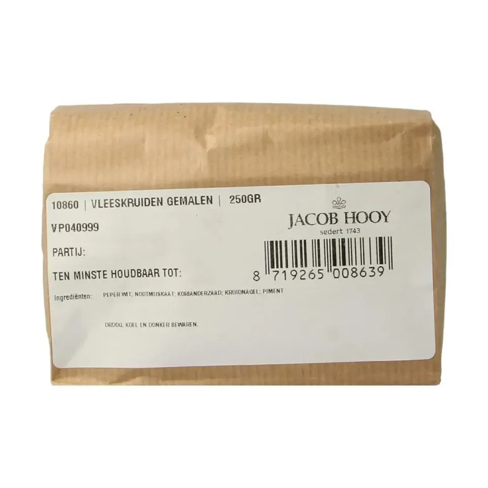 Jacob Hooy Vleeskruiden 250 gram