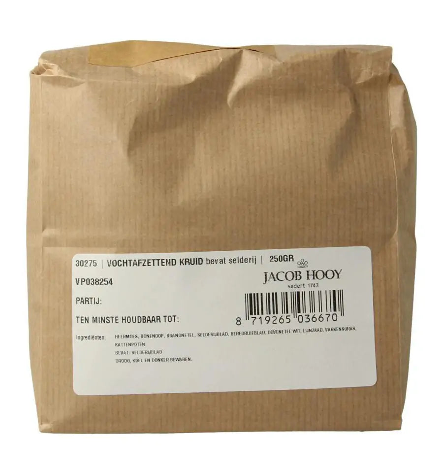 Jacob Hooy Vochtafzettende kruiden 250 gram