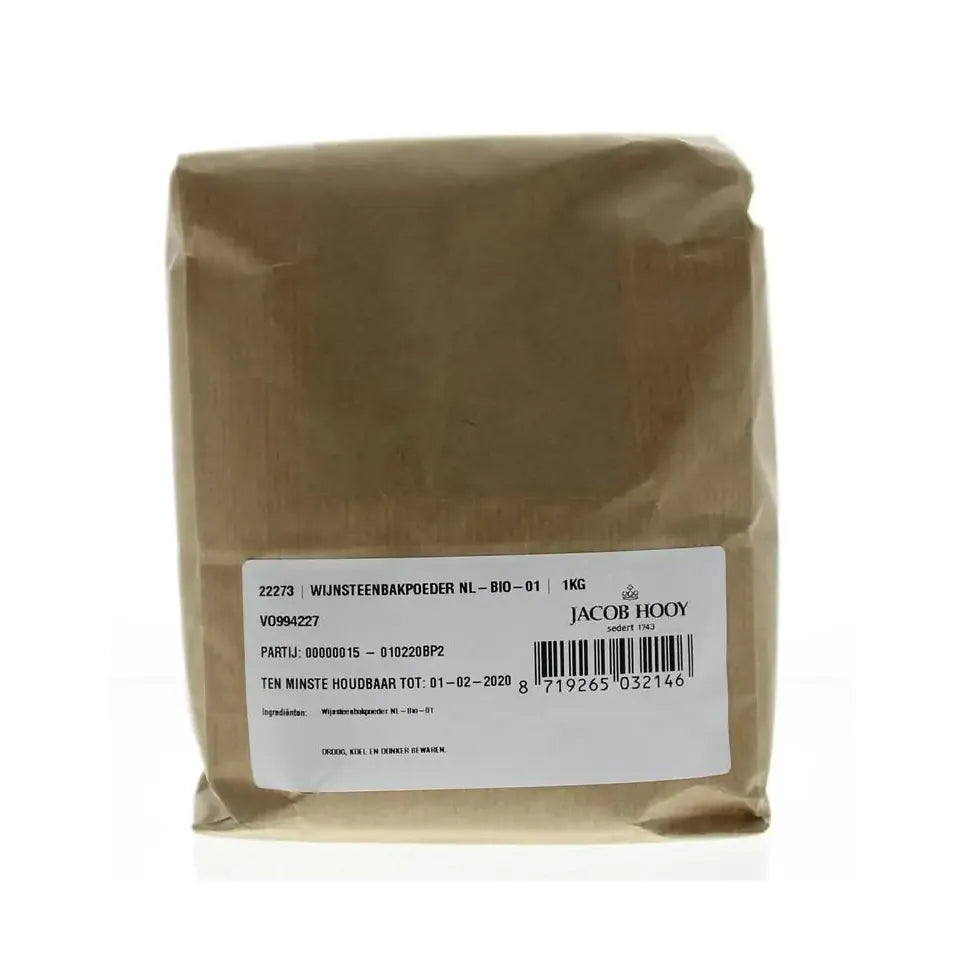 Jacob Hooy Wijnsteenbakpoeder 1 kg