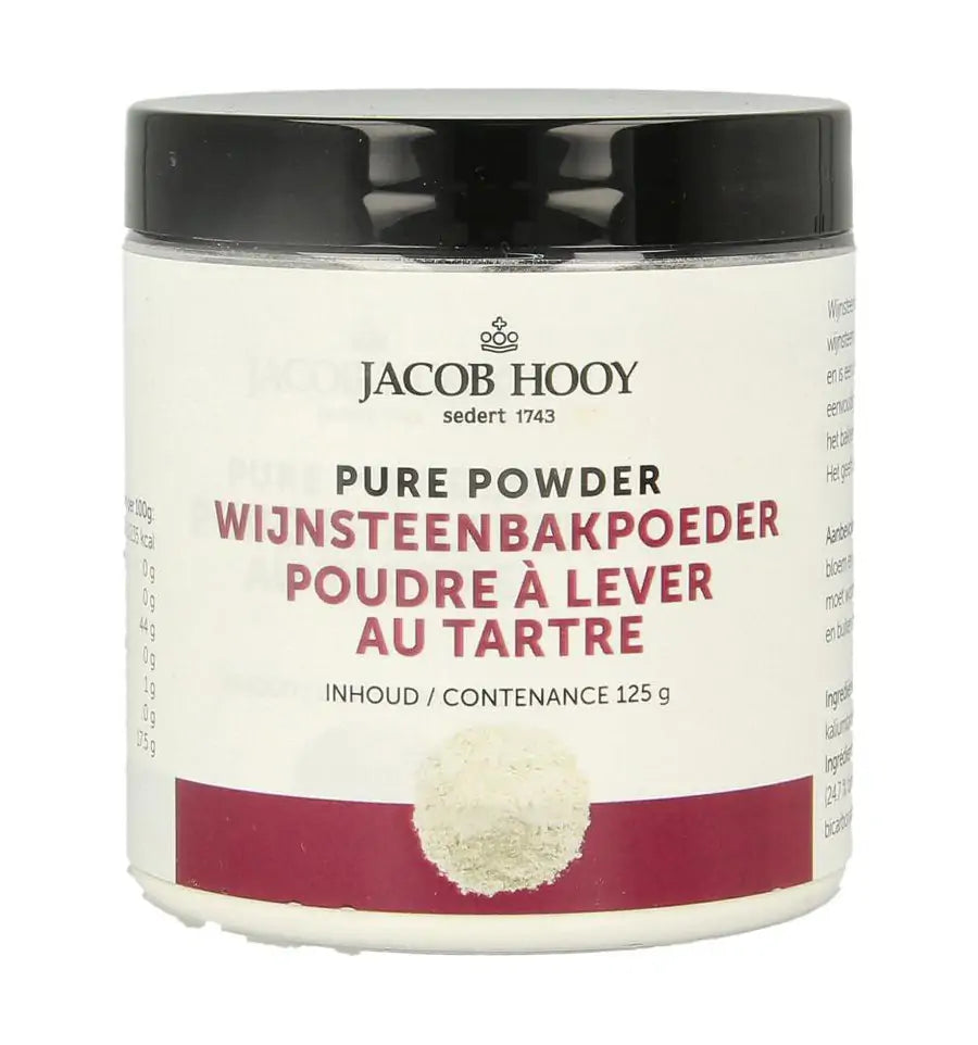 Jacob Hooy Wijnsteenbakpoeder 125 gram
