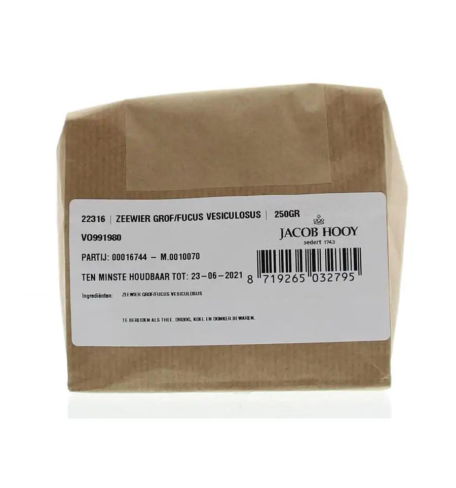 Jacob Hooy Zeewier grof stukken 250 gram