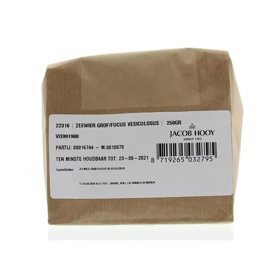 Jacob Hooy Zeewier grof stukken 250 gram