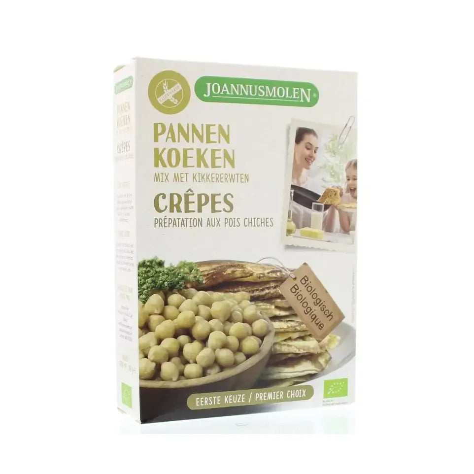 Joannusmolen Pannenkoeken mix met kikkererwt 300 gram