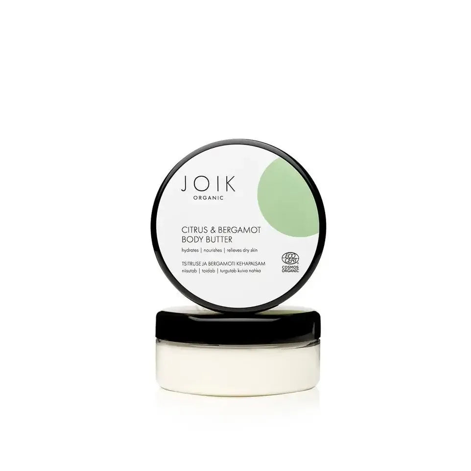 Joik Citrus & bergamot body butter organic 150 ml