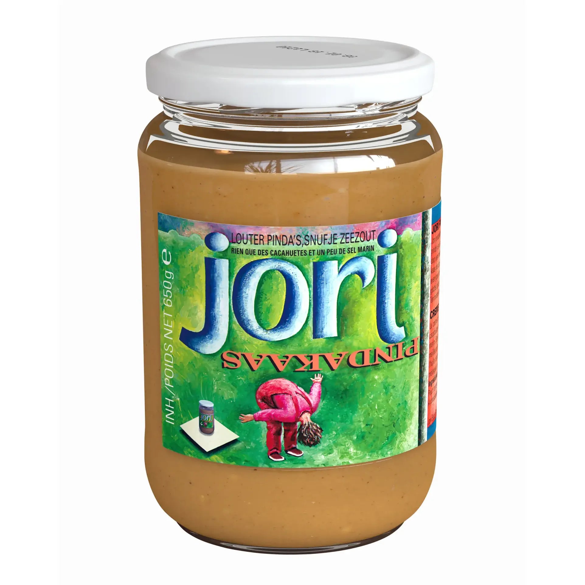 Jori Pindakaas met zout 650 gram