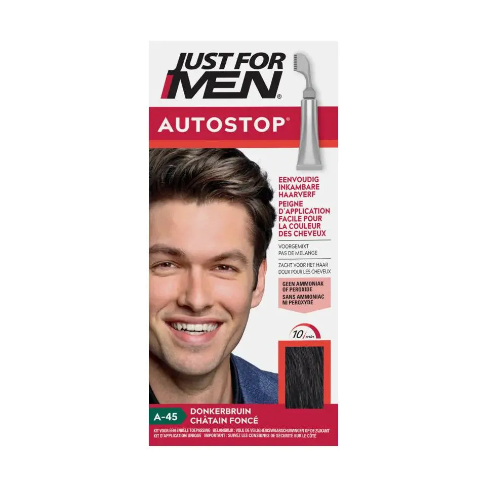 Just For Men Autostop donker bruin A45 35 gram