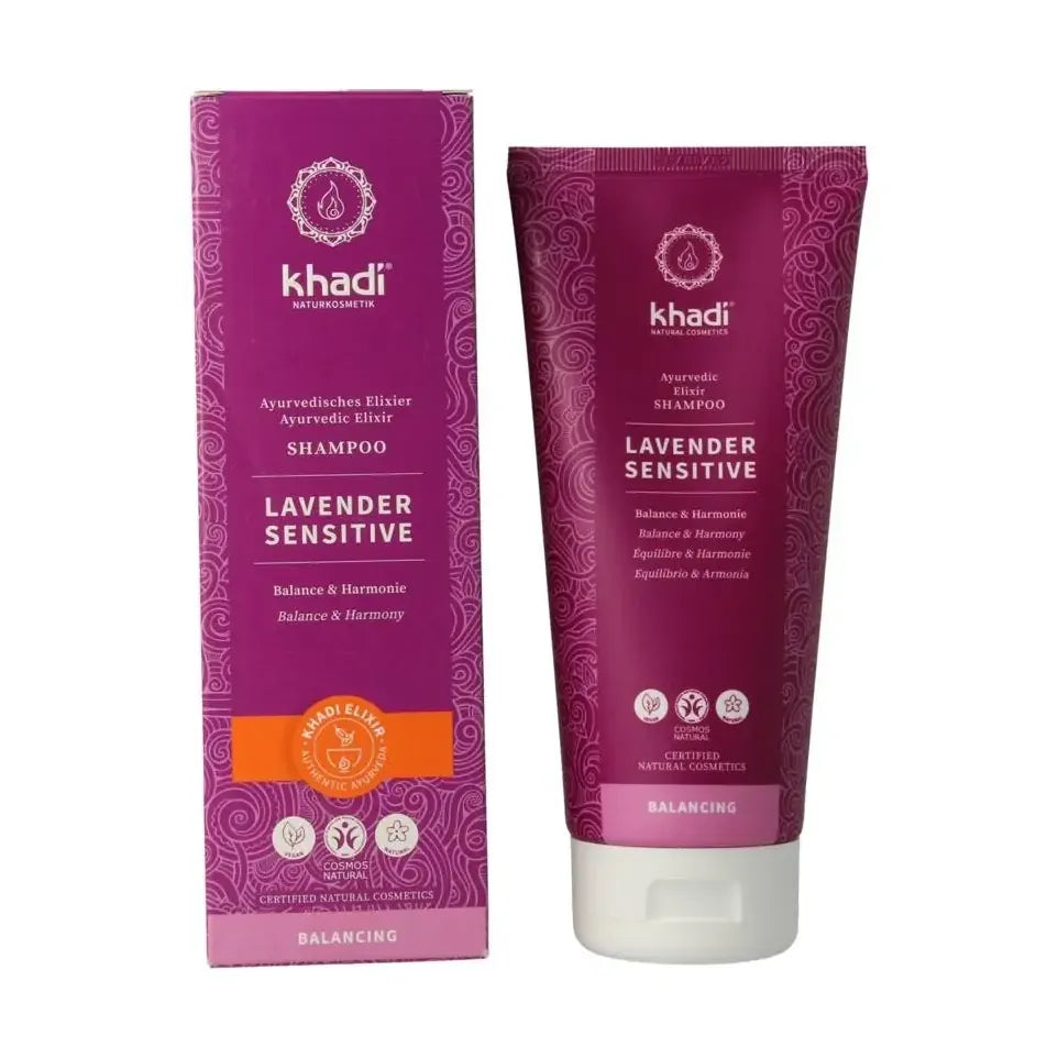 Khadi Shampoo elixer lavender sensitive 200 ml