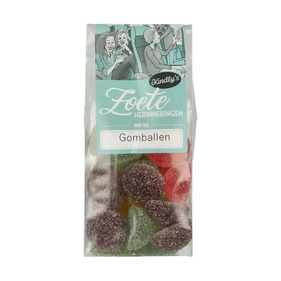Kindly's Gomballen zoete herinneringen 165 gram