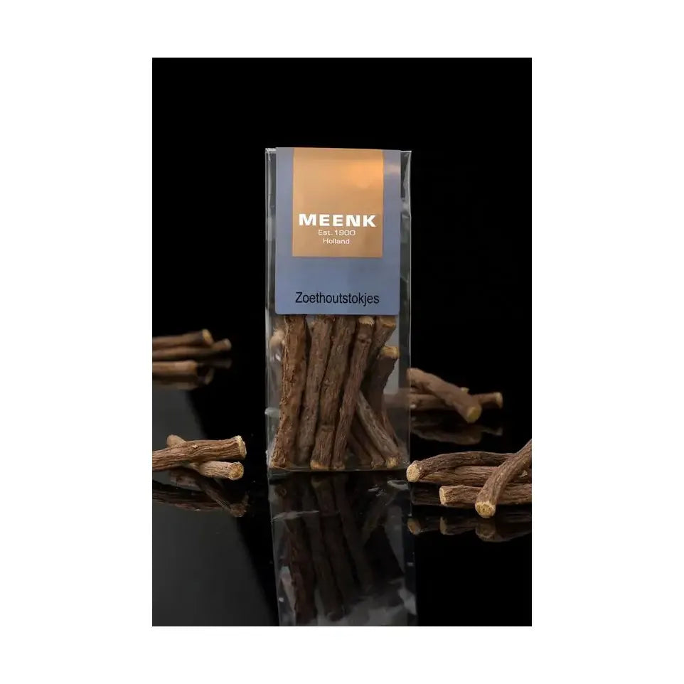 Meenk Zoethoutstokjes in zakje 50 gram