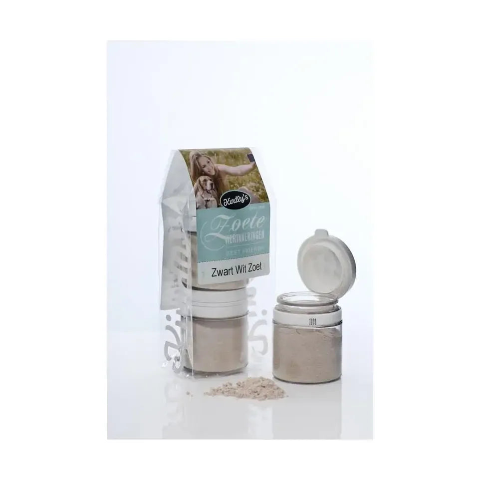 Kindly's Zwart wit potjes zoet 2 x 30 60 gram