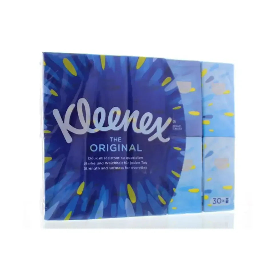 Kleenex Original zakdoekjes pakjes van 9 30 stuks