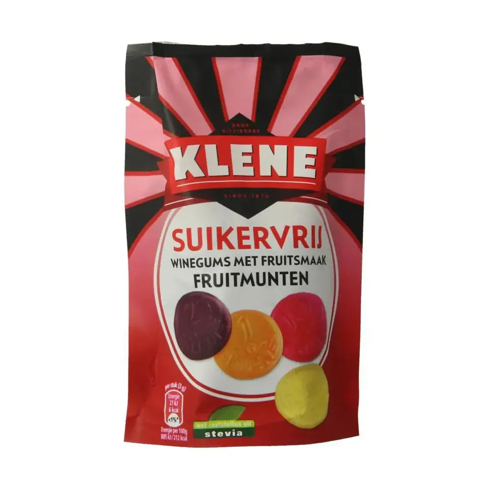 Klene Fruitmunten 110 gram