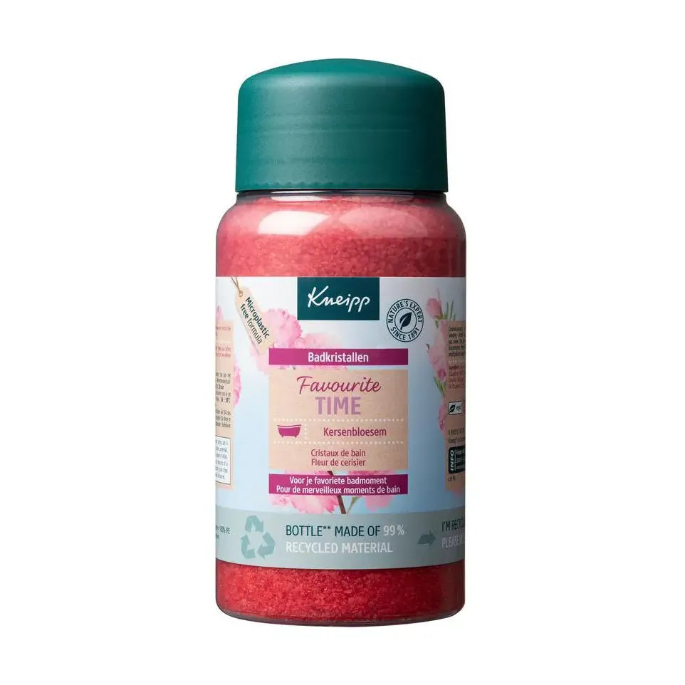 Kneipp Badkristallen favourite time cherry blossom 600 gram