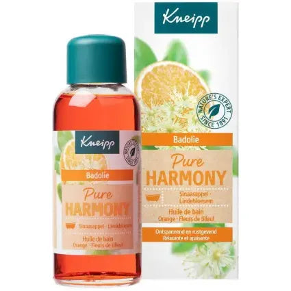 Kneipp Badolie oranje lindebloesem pure harmony 100 ml