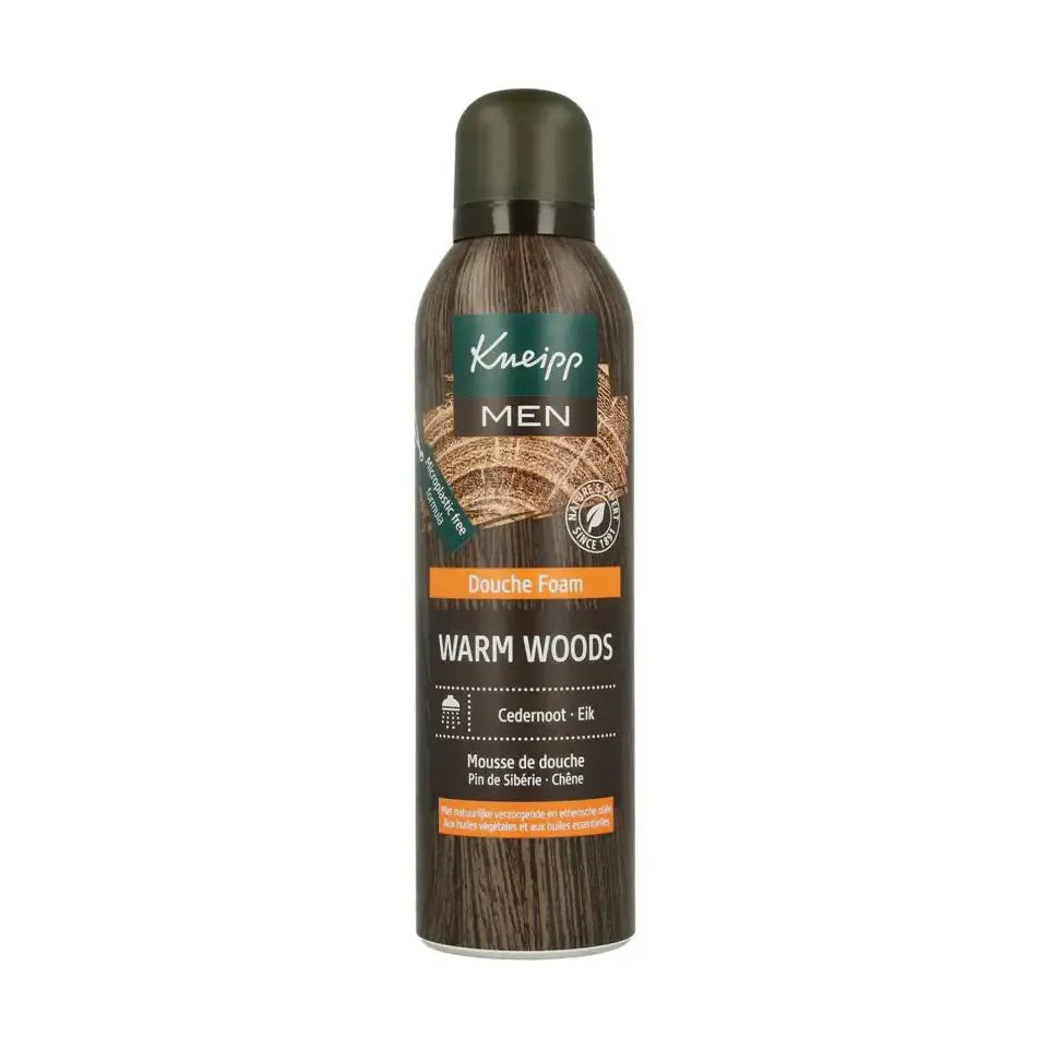 Kneipp Douchefoam warm woods 200 ml